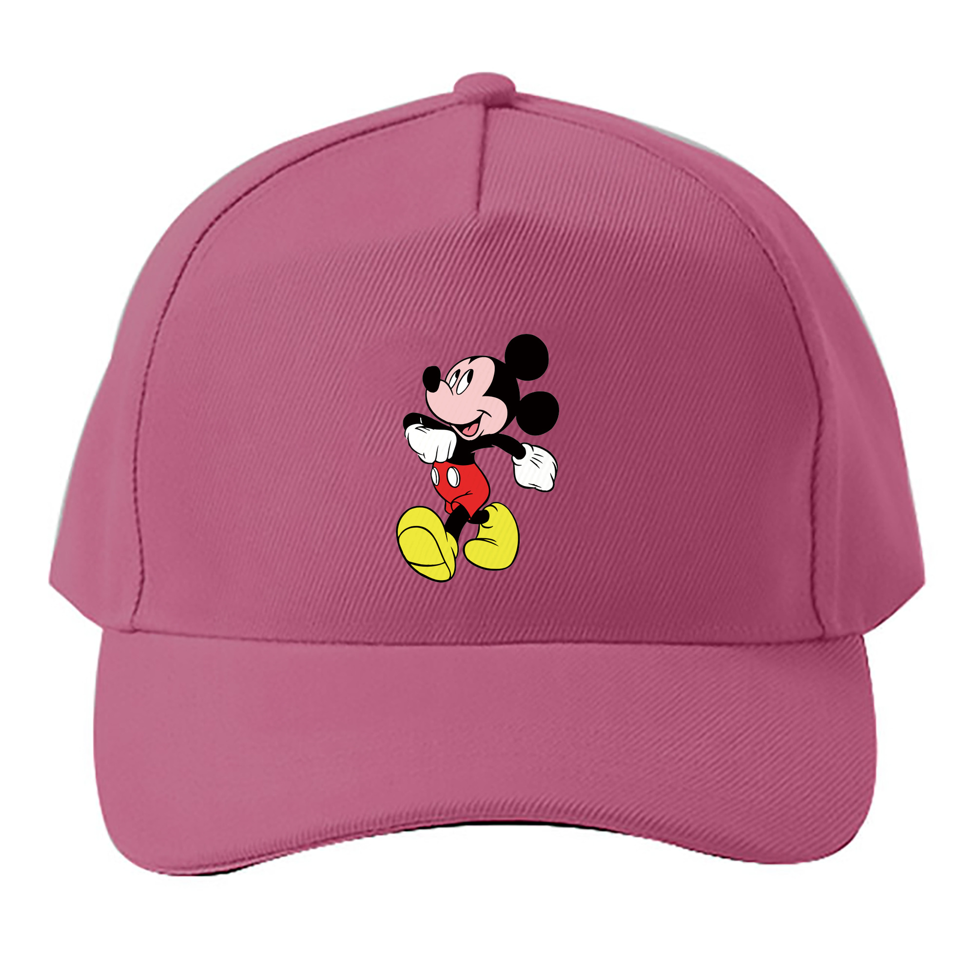 （画像用） ミッキーマウス Mickey Mouse ベースボールキャップ 綿100％ 男女兼用 帽子 スポーツ